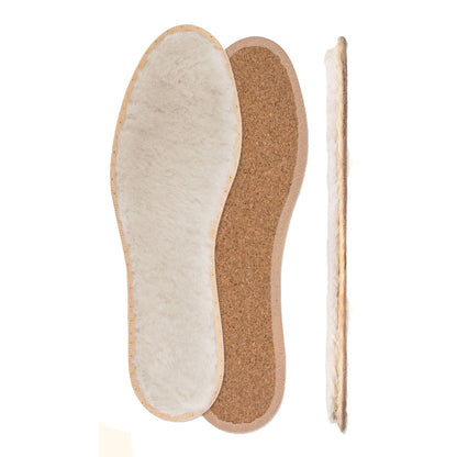 Pedag Pascha Genuine Sheepskin, Shearling Insole with Natural Cork Insulation
