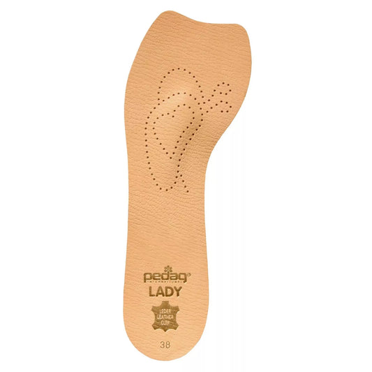 Pedag Lady, Leather Insole for High Heels with Met Pad