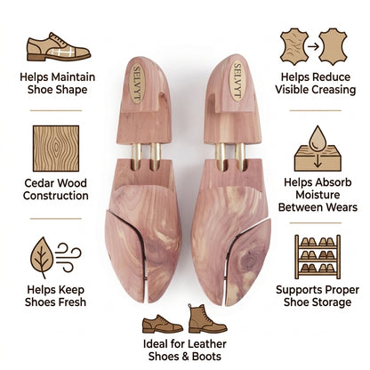 Selvyt Premium Cedar Shoe Trees