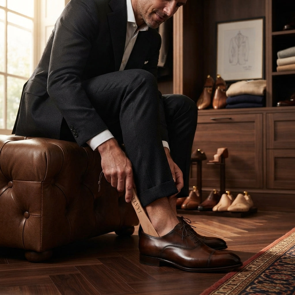 Selvyt Luxury Wooden Shoe Horn