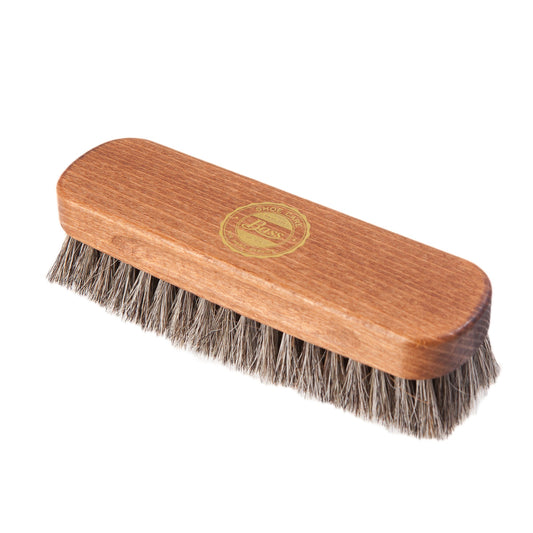 G.H. Bass Buffing Brush Natural Horsehair