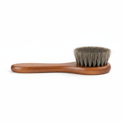 G.H. Bass Natural Horsehair Applicator Brush for Boots & Shoes