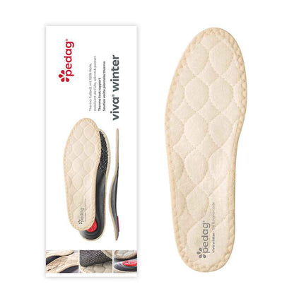 Pedag Viva Winter Thermal Footbed Insoles with 100% Lambswool